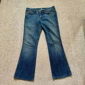 Vintage Y2K 7 for All Mankind low-rise bootcut jeans